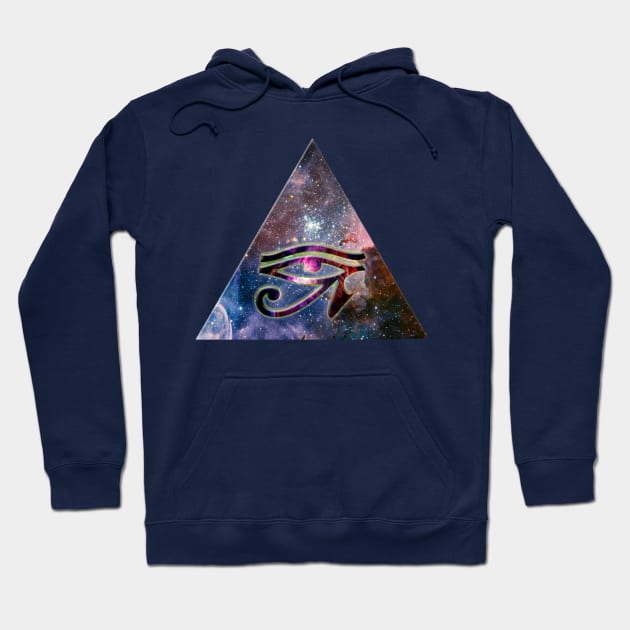 Eye of Horus - Ancient Egypt Design Hoodie by Anonic